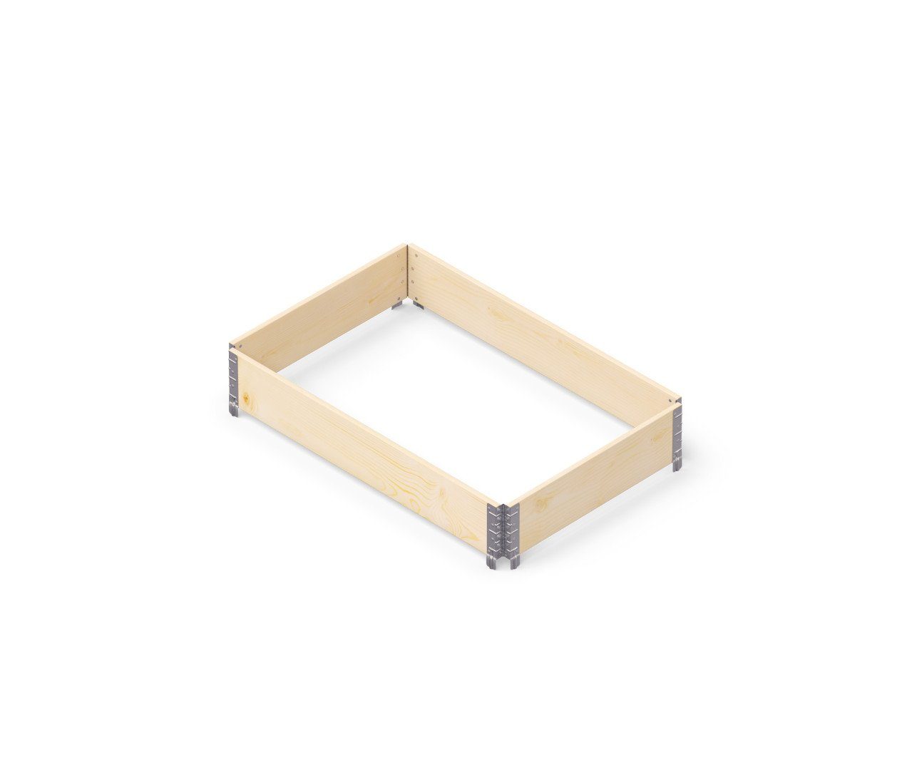 Hochbeet Upyard Palettenrahmen Hochbeet 120 x 80 cm
