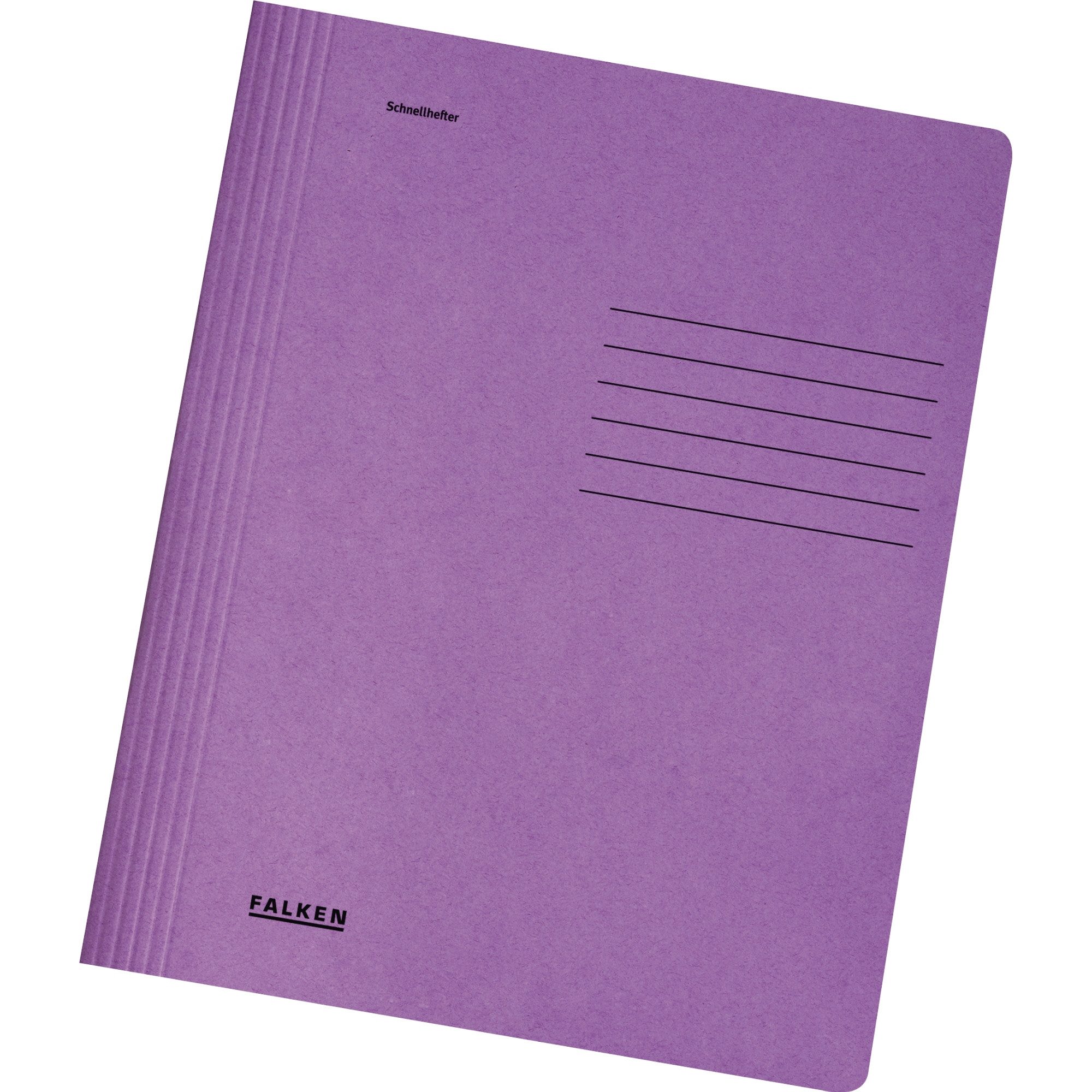 Falken Hefter Schnellhefter 26001248 A4 Karton lila