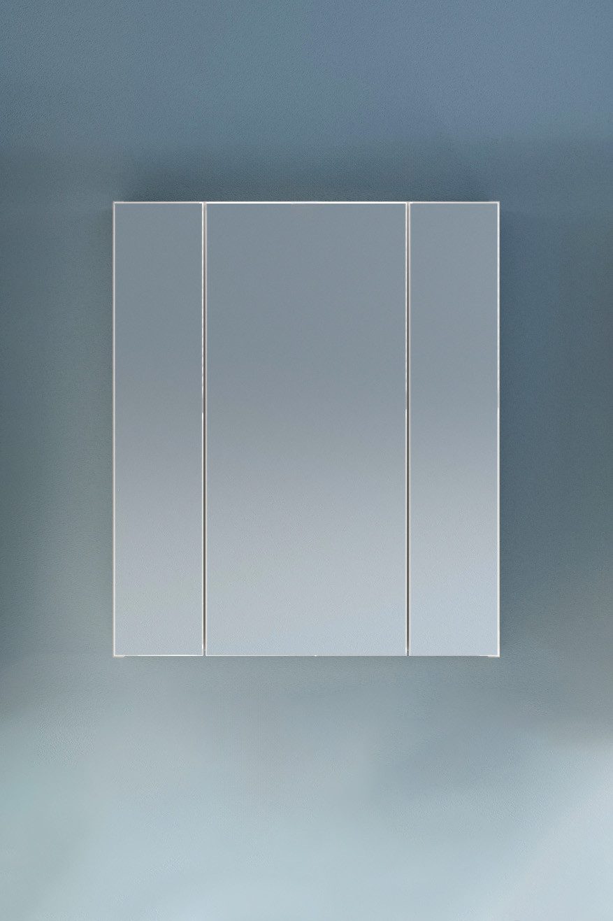 INOSIGN Spiegelschrank Malmö, Breite 60 cm, 3 Spiegeltüren, 9 Fächer, 6 Ein günstig online kaufen