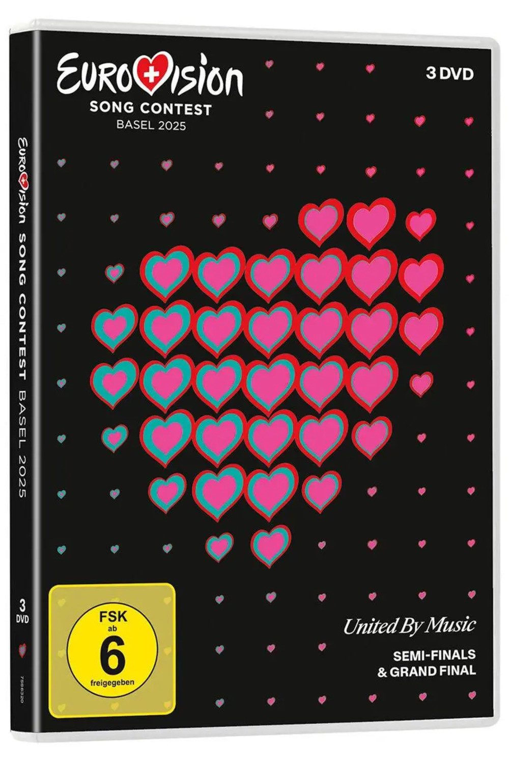 Universal DVD Eurovision Song Contest Basel 2025 (3DVD)