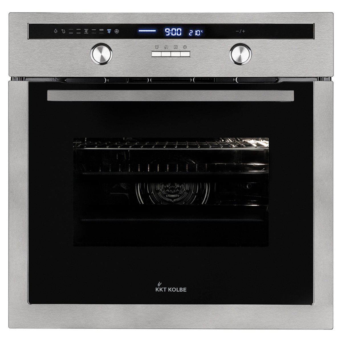 KKT KOLBE Backofen-Set Backofen und Mikrowelle SET8013EBM, mit 2-fach Teleskopauszug, DampfClean, Katalytische Platten, 60cm / 3D-Heißluft / Einbaubackofen / Mikrowelle/ SET