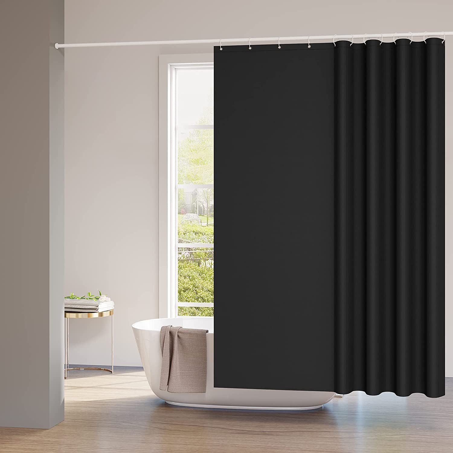 Duschvorhang Wissenschafts-Design Für Kinder - Brainstorming-Motiv 183x183cm | Wasserdicht & Schnell Trocknend | Mit 12 Haken