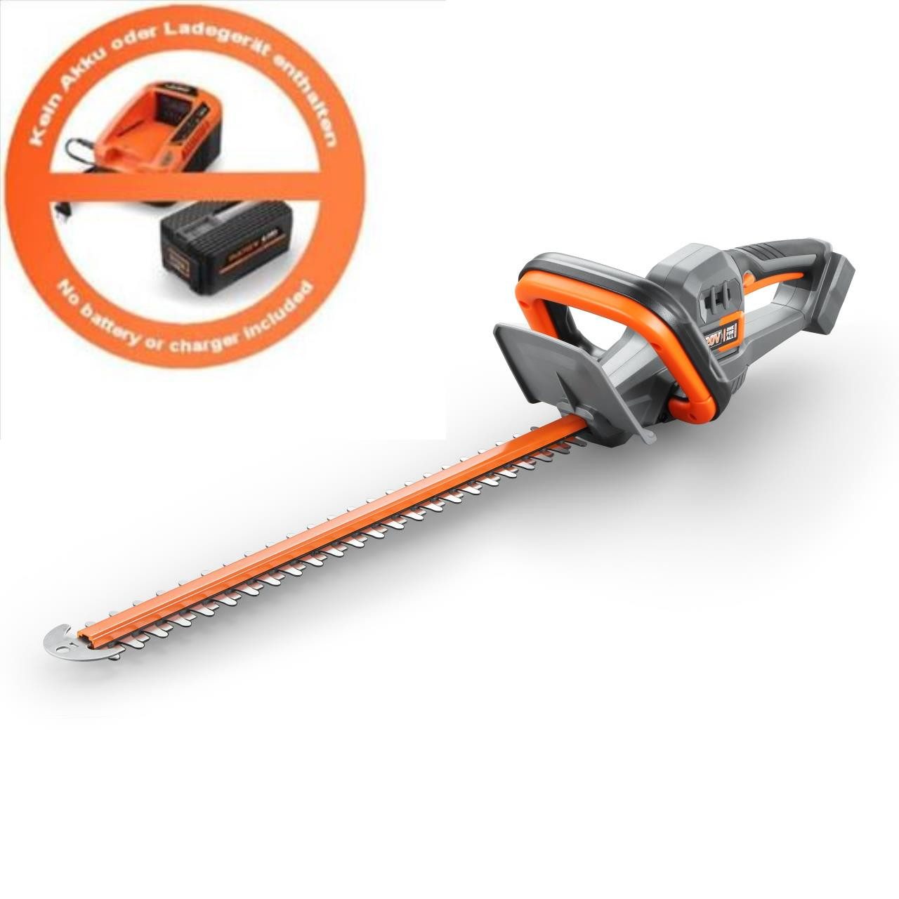 FUXTEC Akku-Heckenschere FX-E1HS20, 2Ah-Akku, 52cm Arbeitsbereich, 20V, bis günstig online kaufen