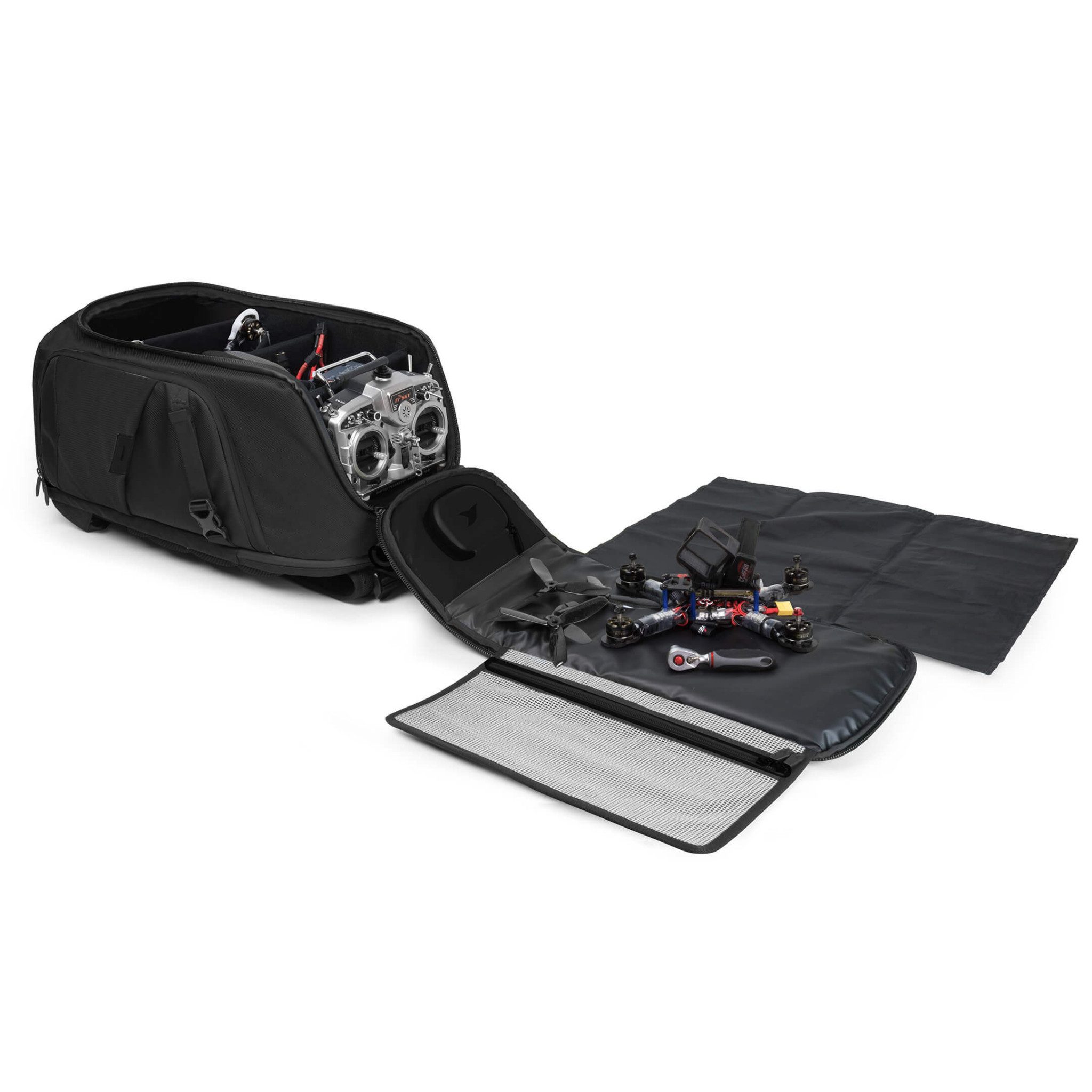 Torvol Sportrucksack Quad PITSTOP Backpack Pro Stealth Edition V2