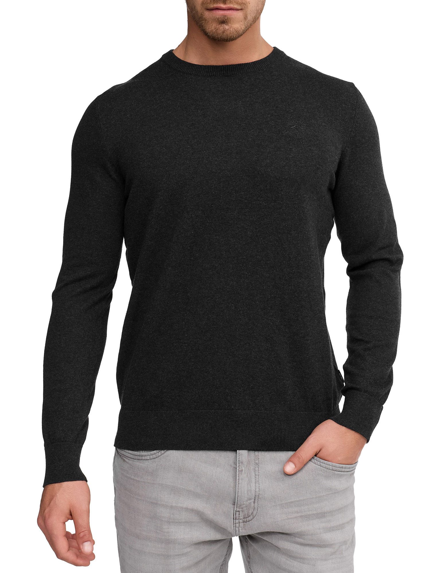 Indicode Rundhalspullover Wildman günstig online kaufen