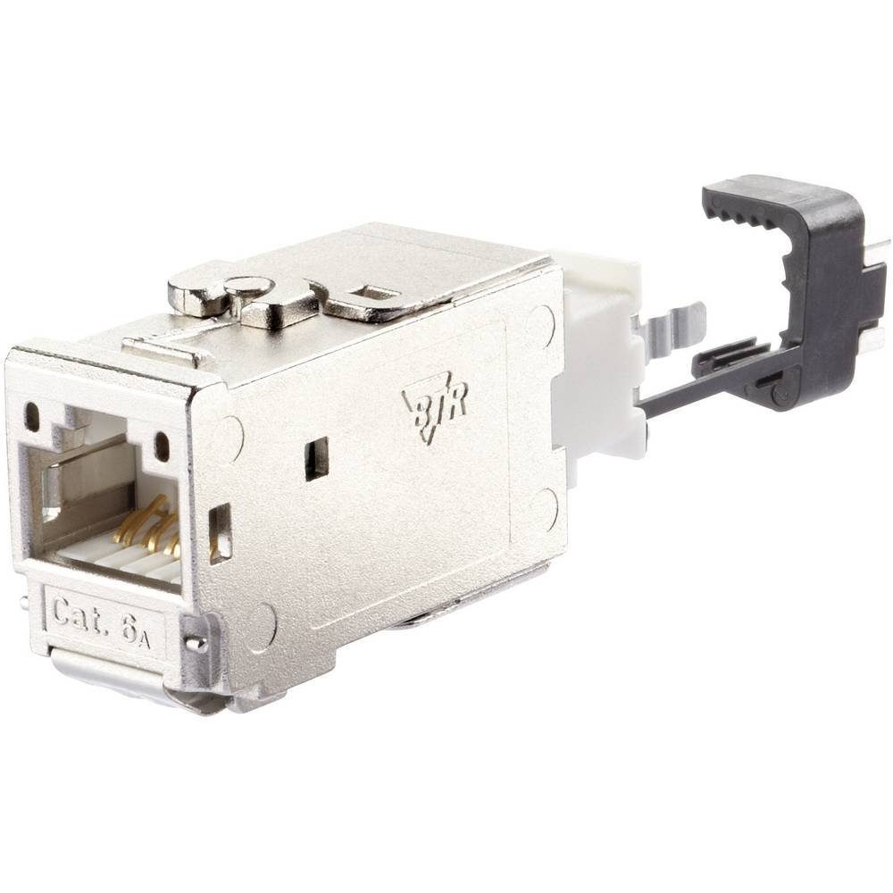 Metz Connect C6Amodul 180° Jack Netzwerk-Adapter