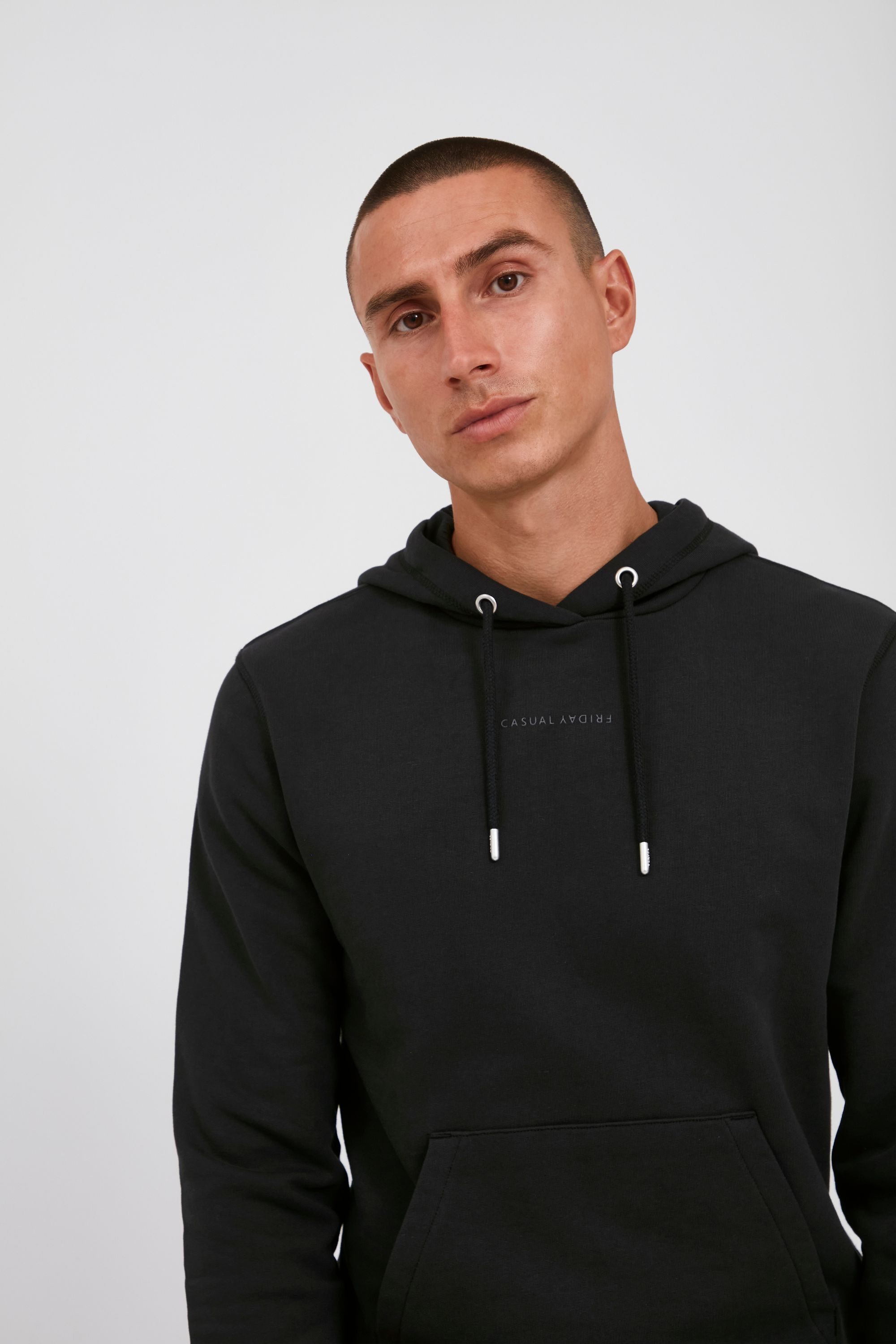 Casual Friday Kapuzenpullover CFSinius Kapuzenpullover mit Schriftzug