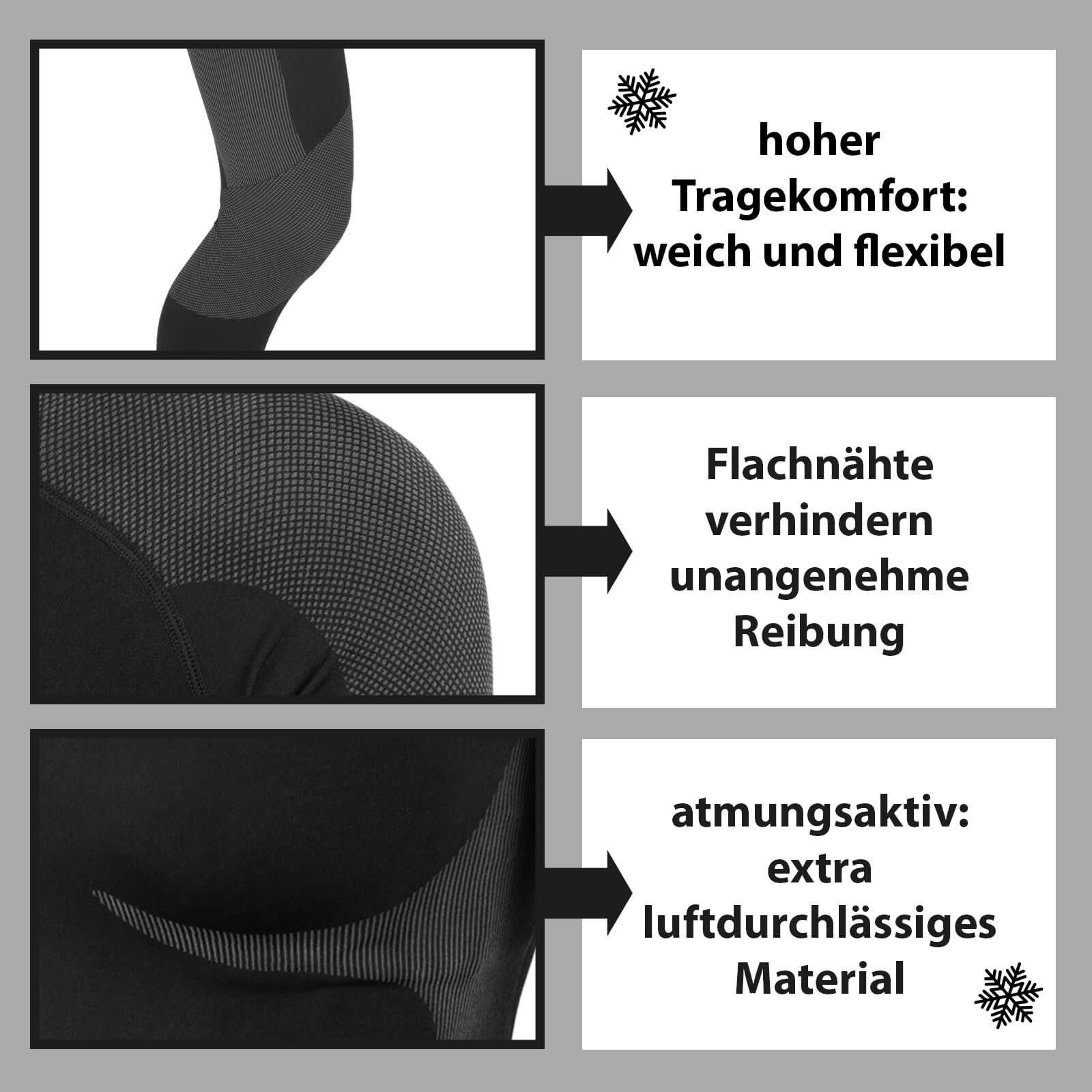 ALPIDEX Thermounterwäsche-Set ALPIDEX Herren Funktionsunterwäsche – Bild 2 von 5