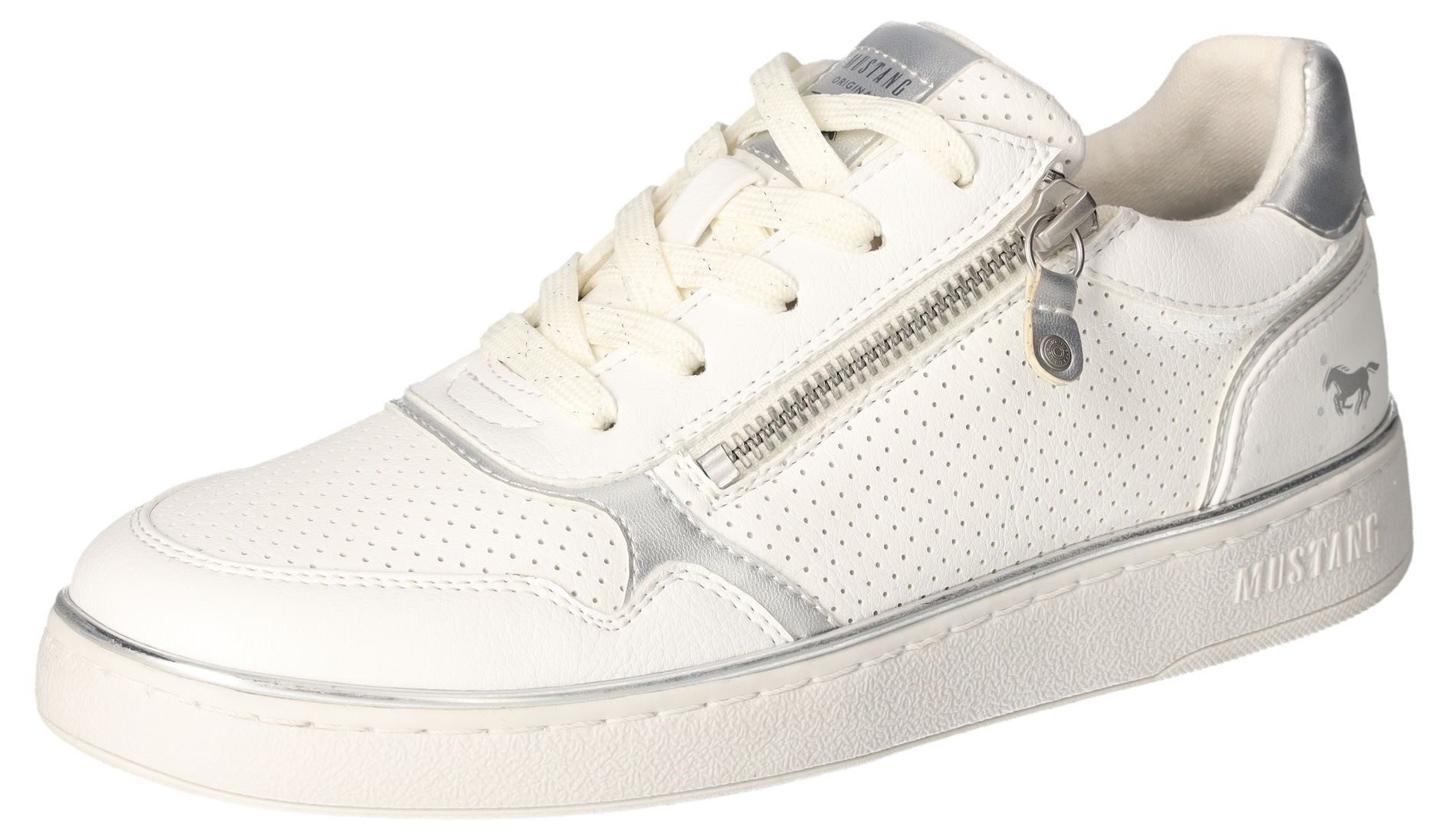 Mustang Shoes Sneaker, Plateausneaker, Schnürschuh mit günstig online kaufen