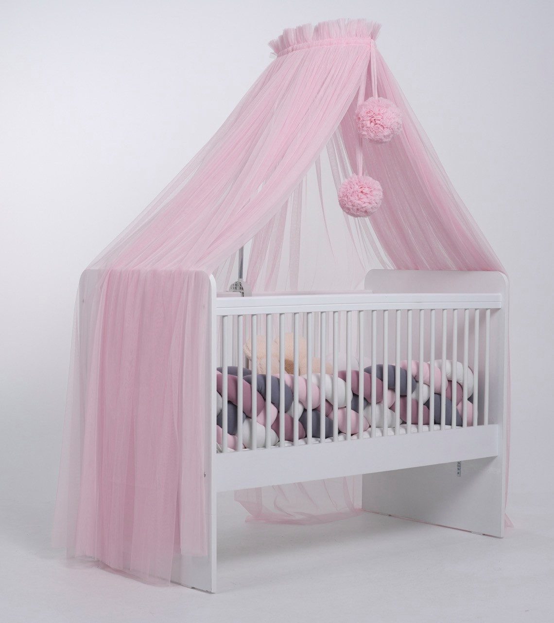 Baby Fancyroom Betthimmel Betthimmel aus 12 Meter Tüll aus 1. Klasse für Ki günstig online kaufen