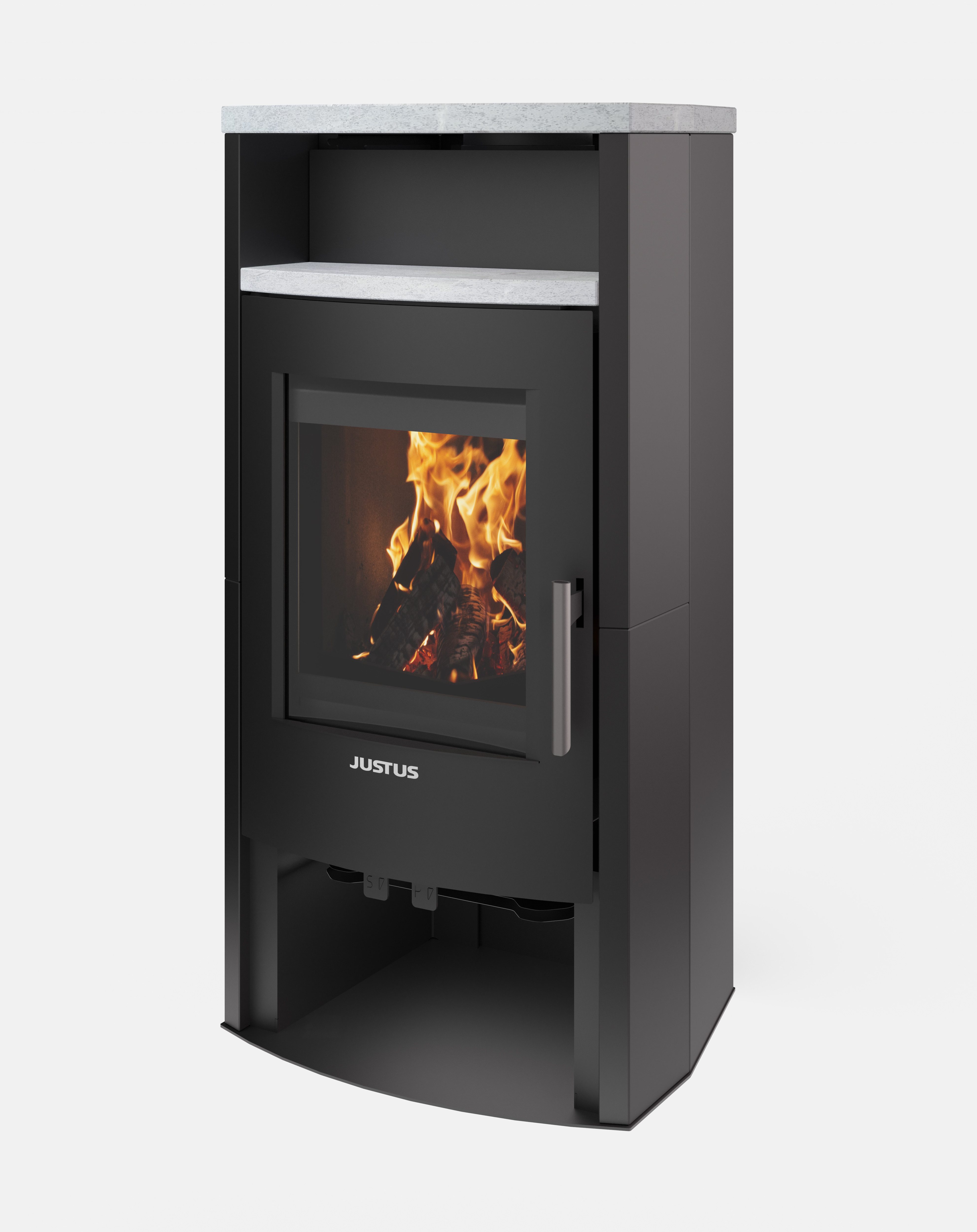 JUSTUS Kaminofen Lara, 6,5 kW, Zeitbrand, günstig online kaufen