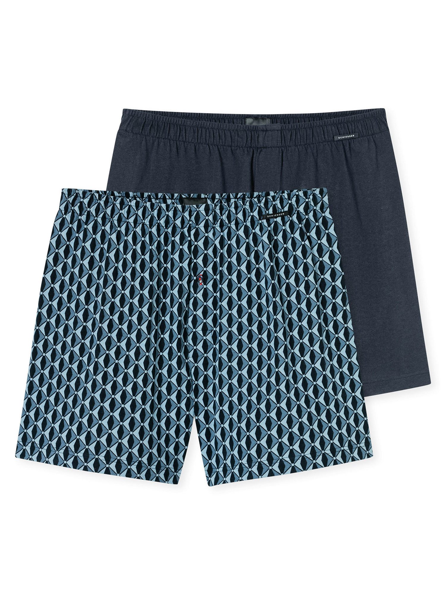 Schiesser Boxer Basic (2-St) unterhose unterwäsche günstig online kaufen
