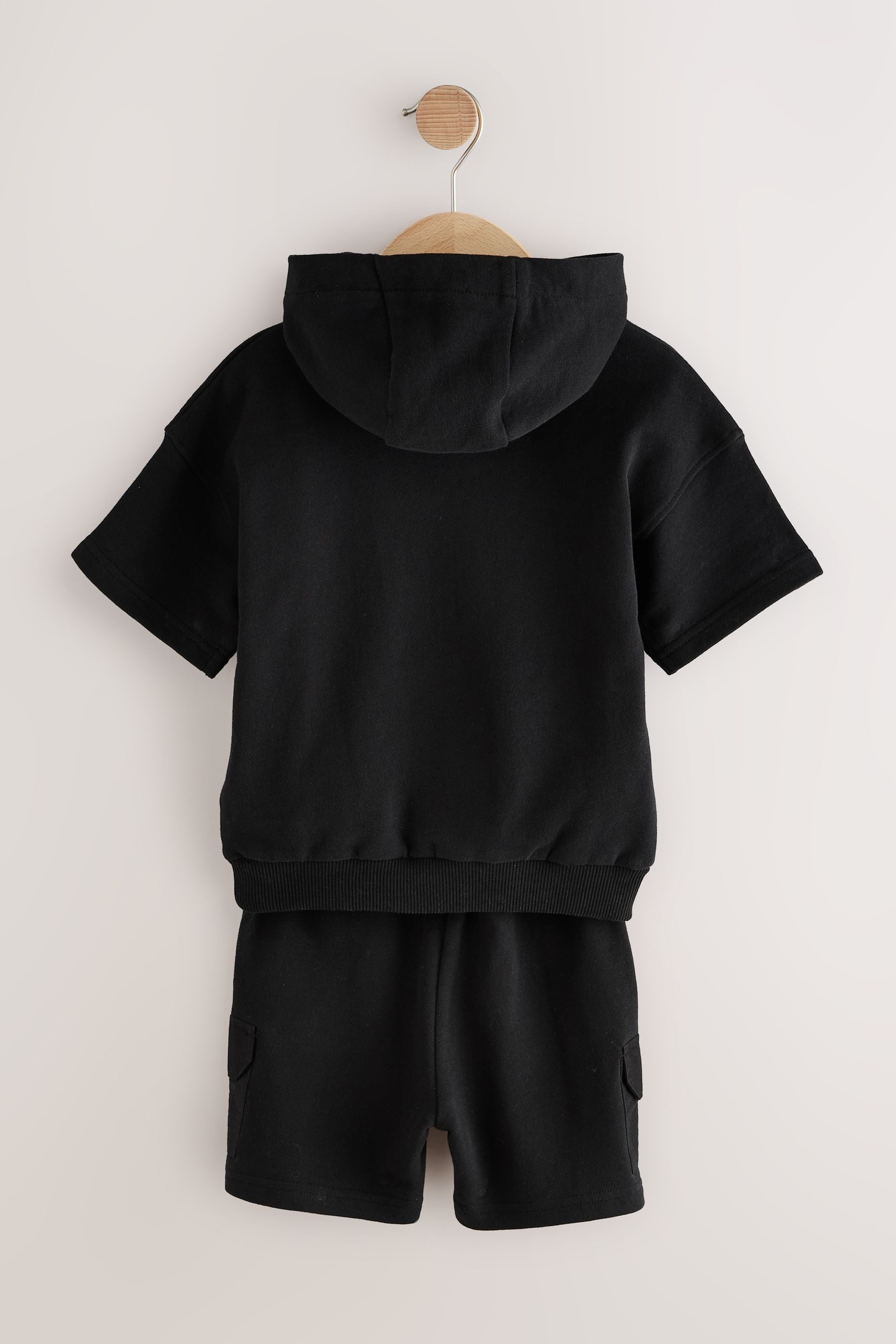 Next Jogginganzug Kapuzensweatshirt und Shorts aus günstig online kaufen