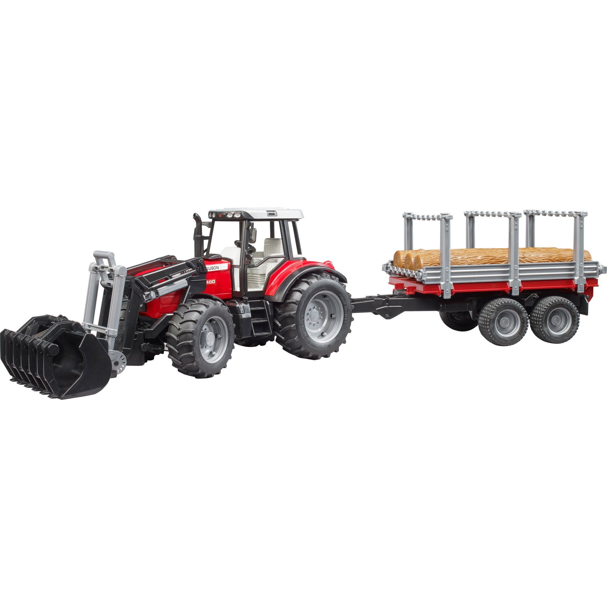 Bruder® Modellfahrzeug Spielzeug-Auto bruder Massey Ferguson 7480,