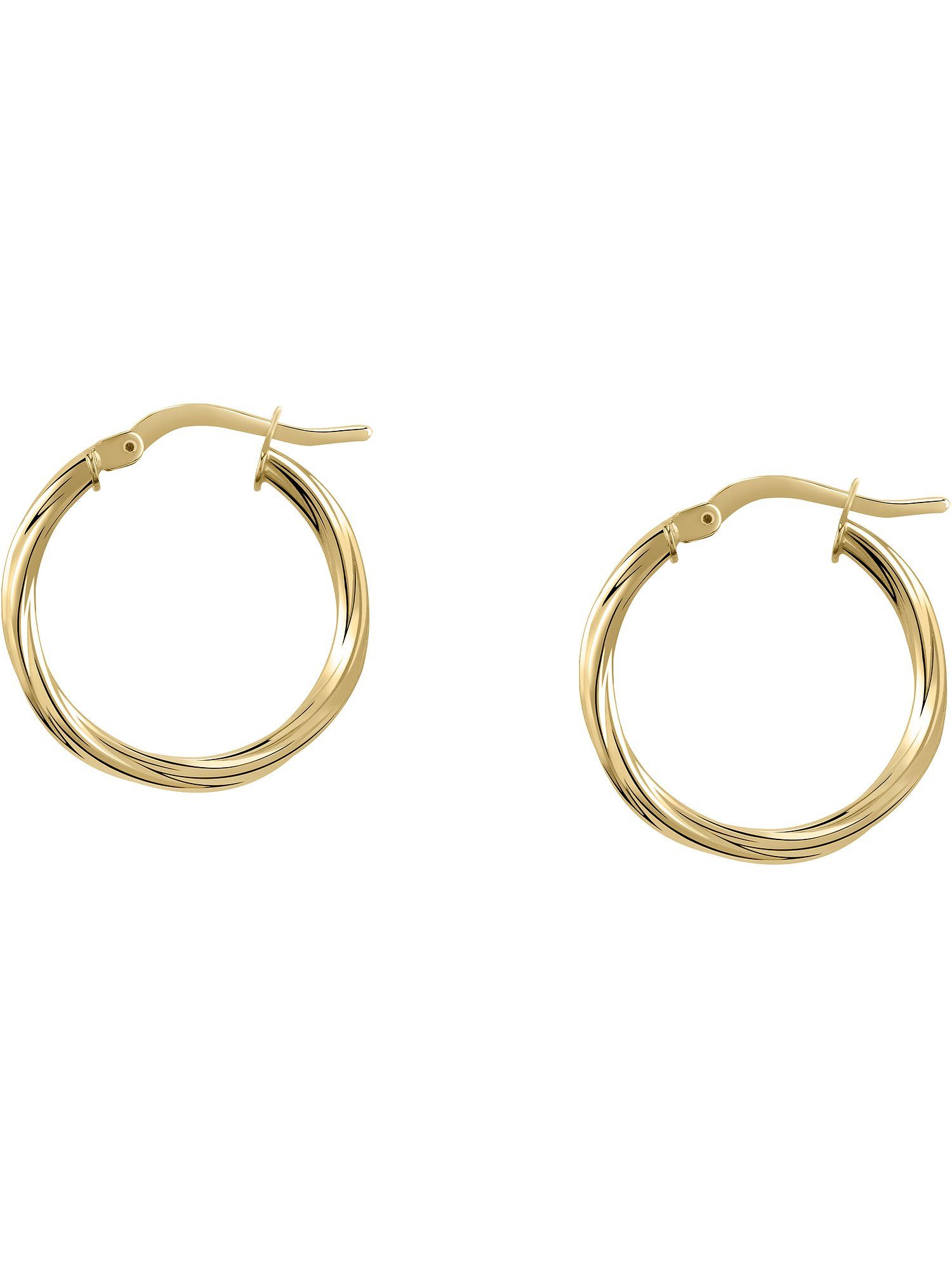 FAVS Paar Creolen FAVS Damen-Creolen 375er Gelbgold (Paar) günstig online kaufen