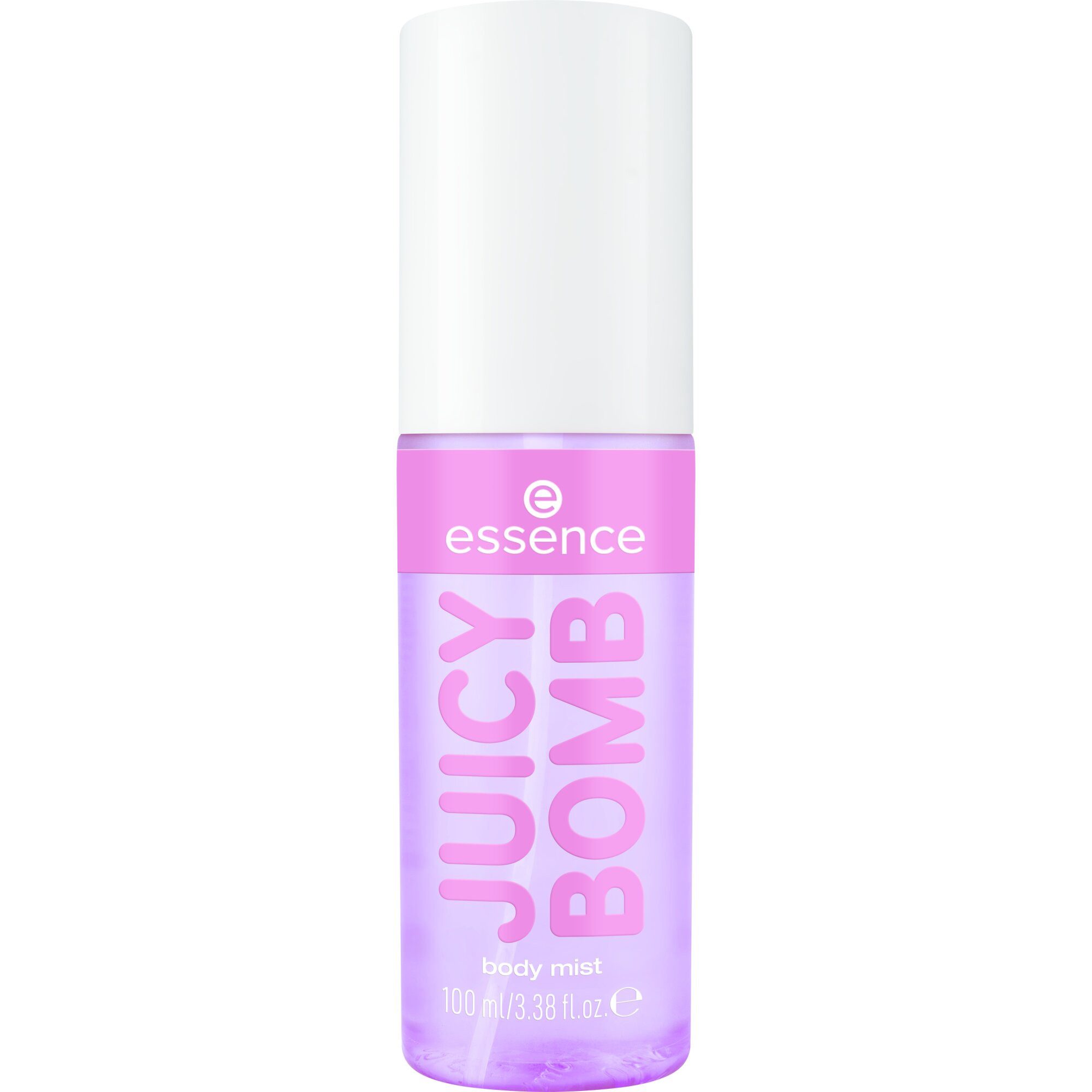 Essence Körperspray JUICY BOMB sweet drop body mist 103, 4-tlg.
