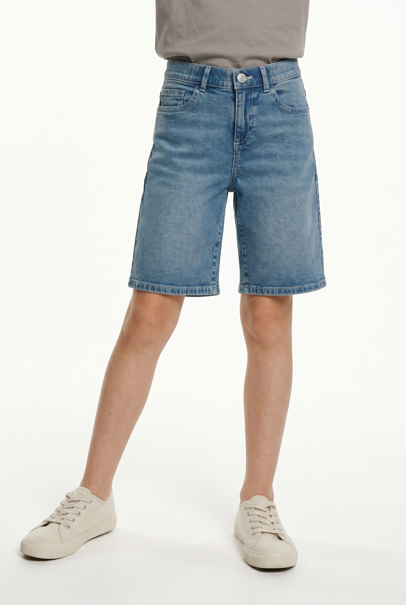 s.Oliver Junior Jeansbermudas mit Stretch, für Girls