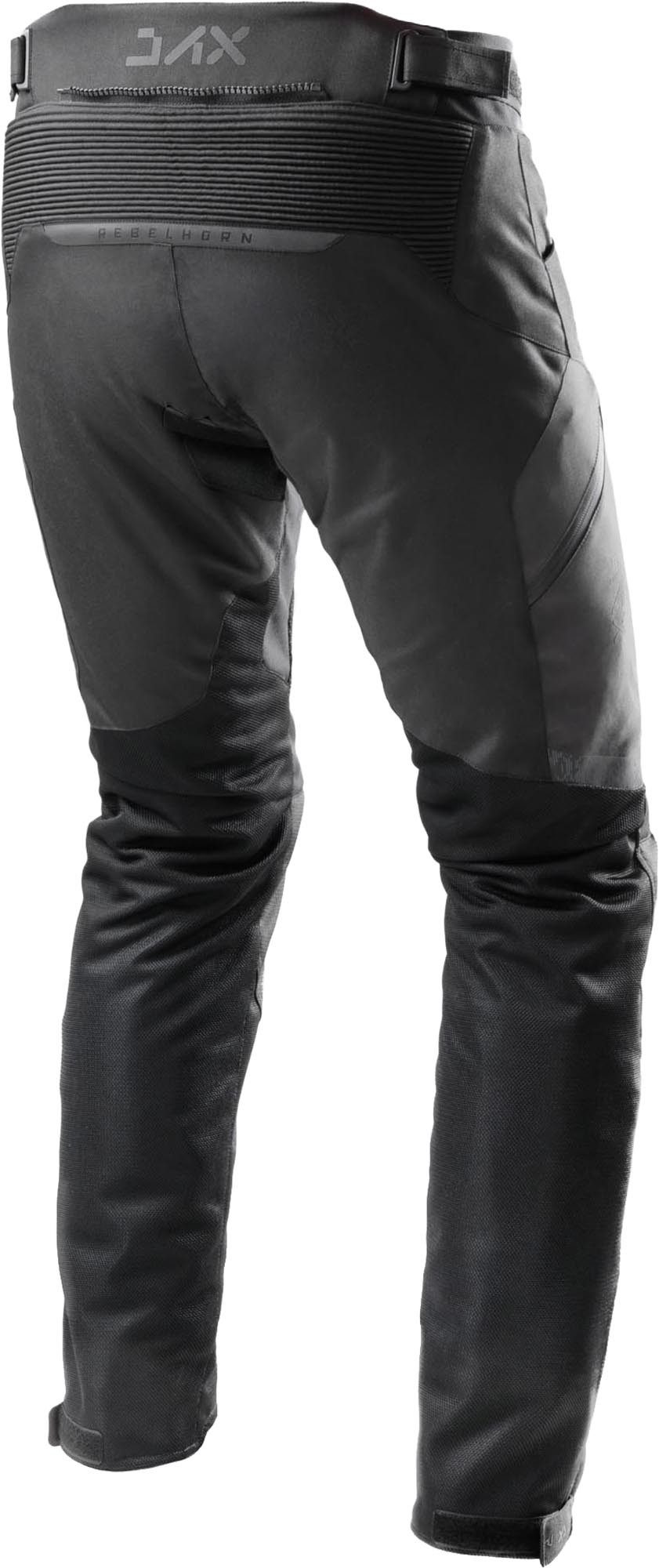 Rebelhorn Motorradhose Jax wasserdichte Motorrad Textilhose Verbindungsreißverschluss,Hüftprotektoren enthalten,Knieprotektor