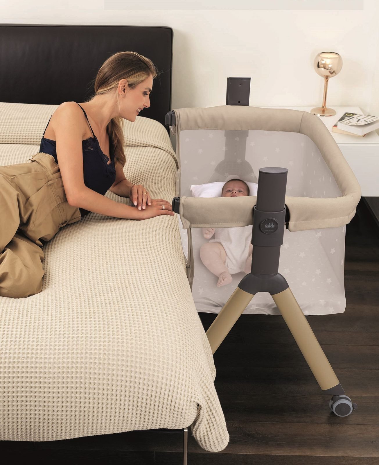 CAM Babybett CAM Beistellbett Sempreconte braun günstig online kaufen