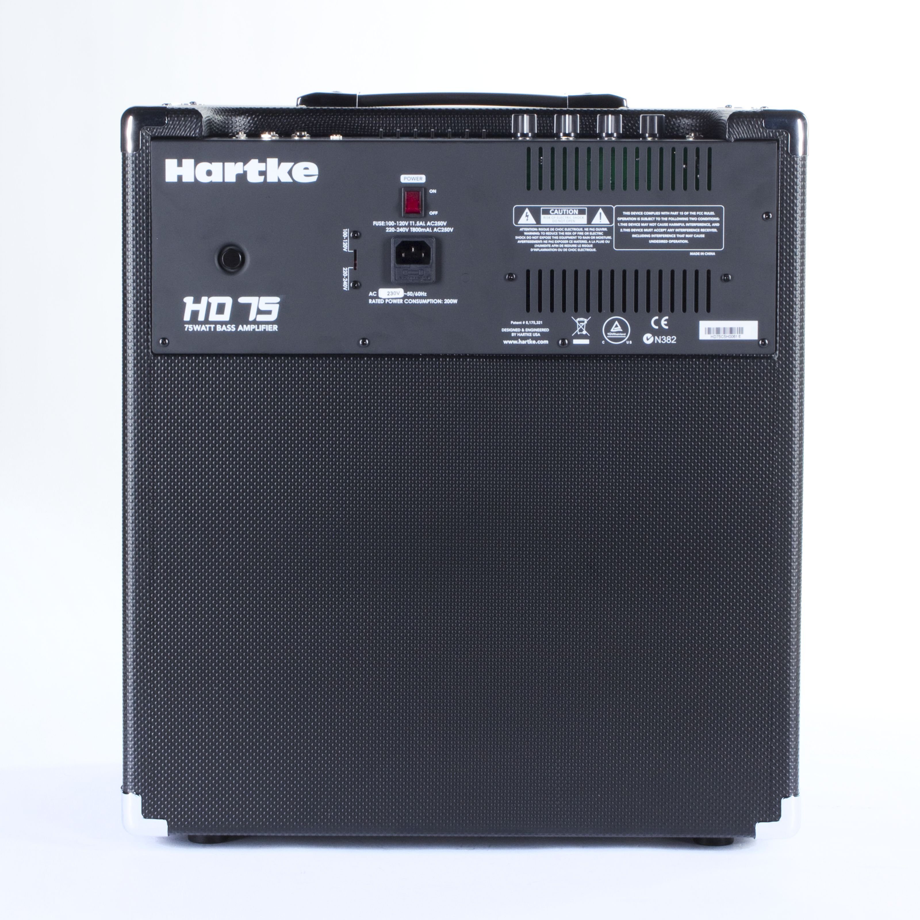 Hartke Verstärker (HD 75 Combo - Bass Combo Verstärker)