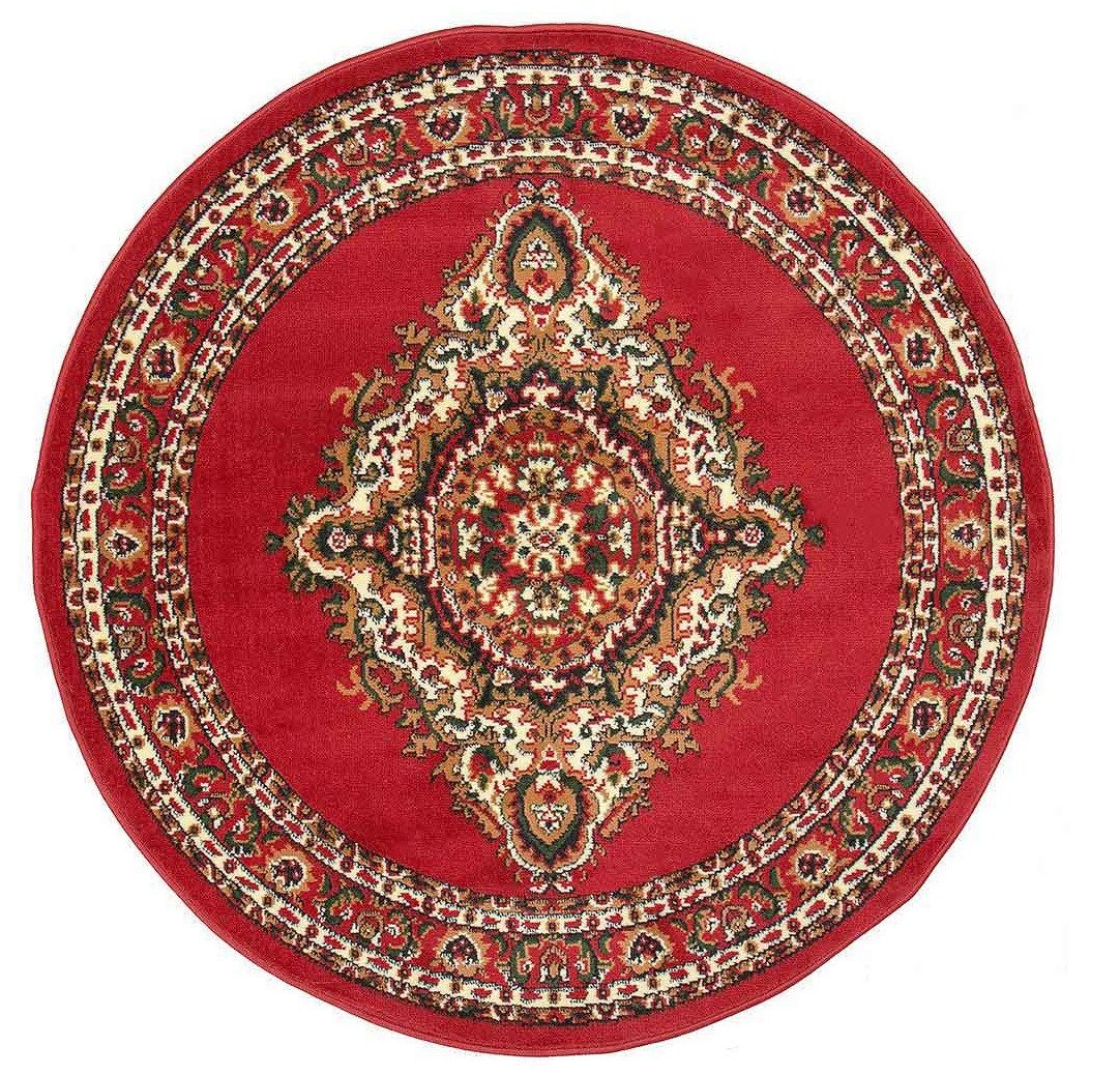 Vimoda Orientteppich Rund Teppich kurzflor, Rund, günstig online kaufen