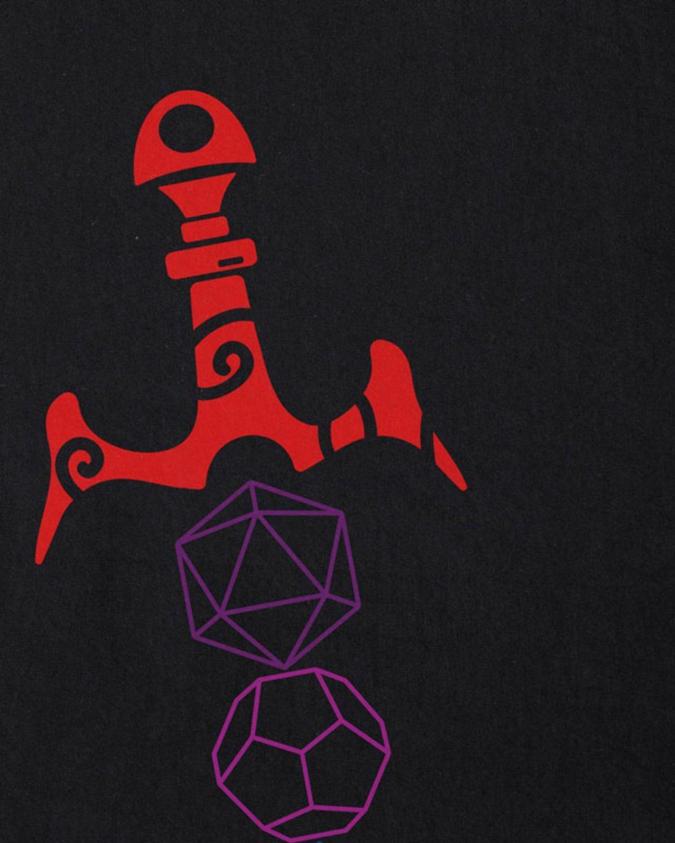 style3 T-Shirt DnD Sword dungeon and tabletop dragons d20 pen paper rollens günstig online kaufen