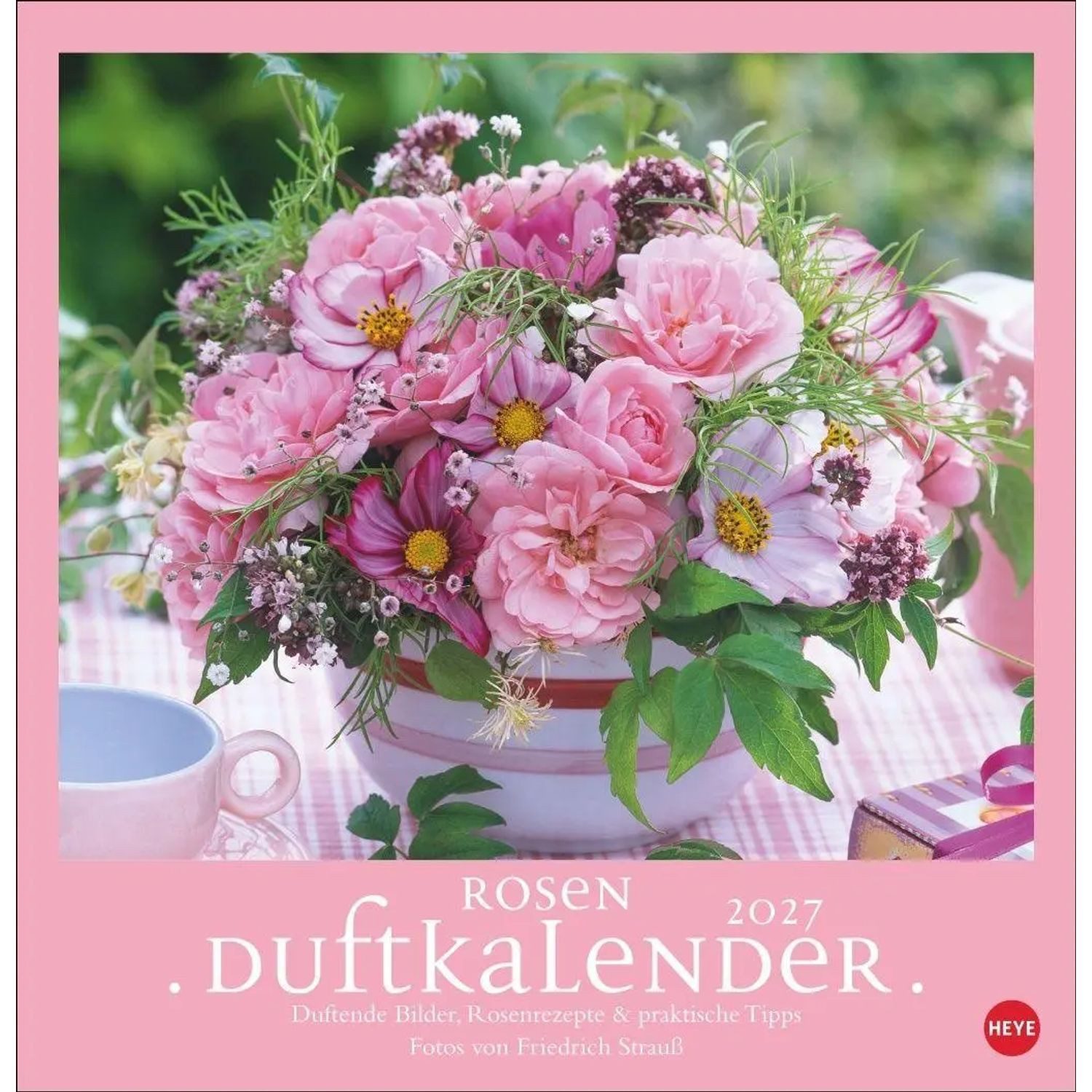 HEYE Wandkalender Rosenduftkalender 2027
