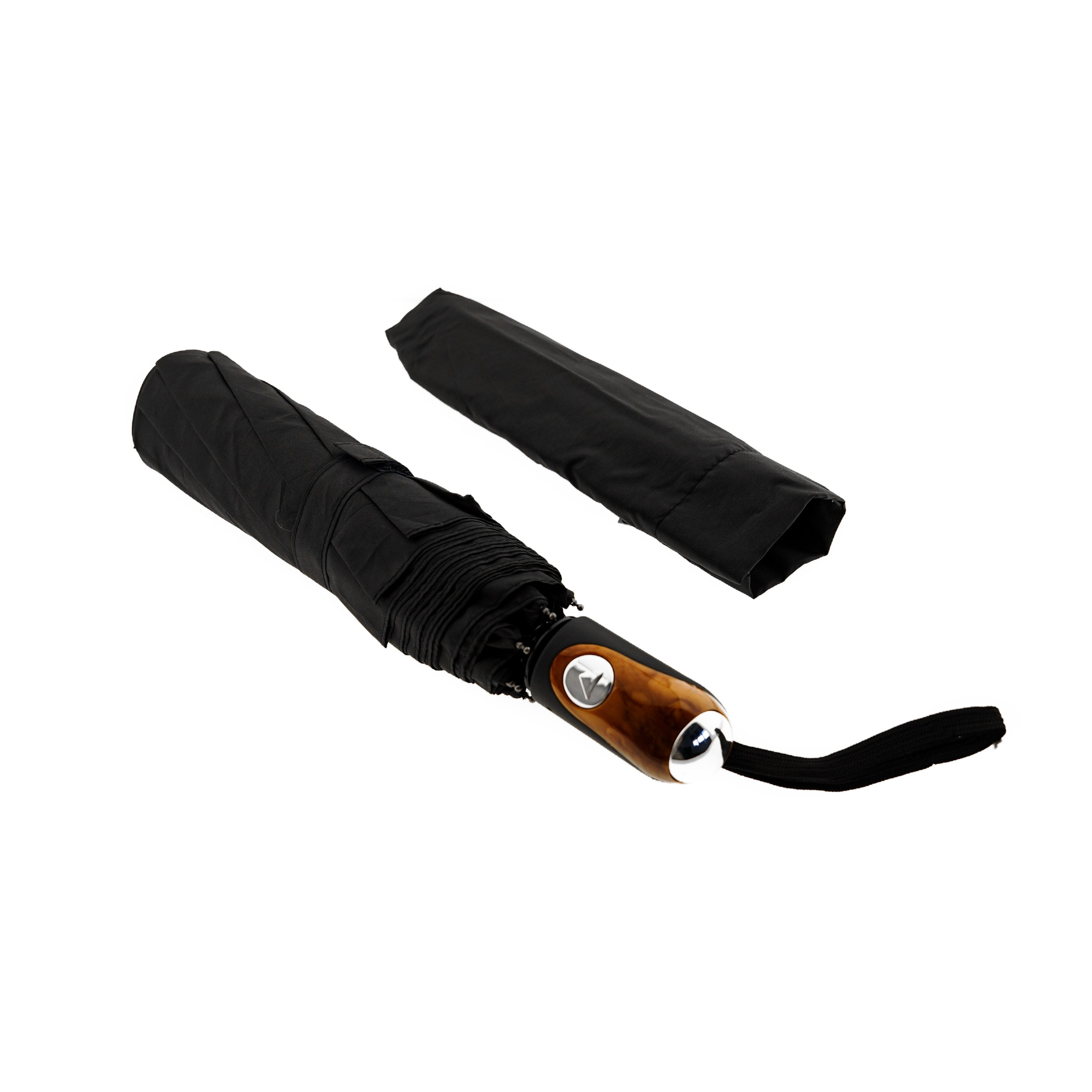 Susino Taschenregenschirm Teleskop Taschenschirm mit Schutzhülle günstig online kaufen