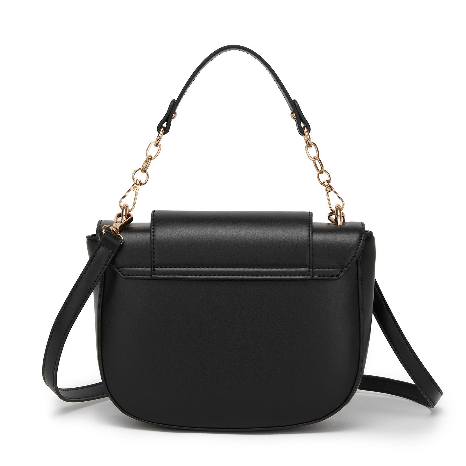 Miss Lulu Handtasche Elegante Damen Handtasche aus Leder mittelgroß