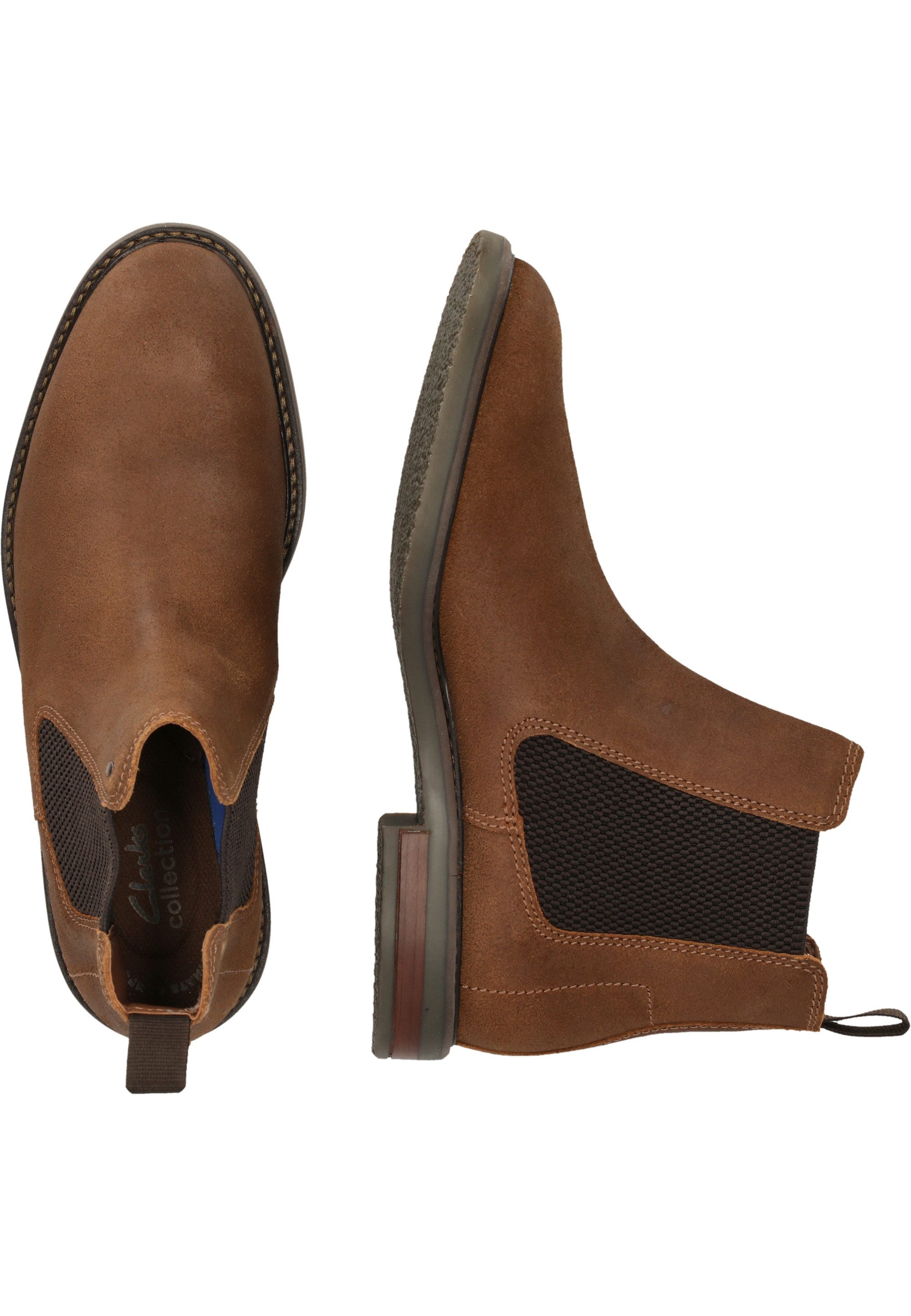 Clarks Jaxen Easy Stiefel mit smartem elastischem Einstieg