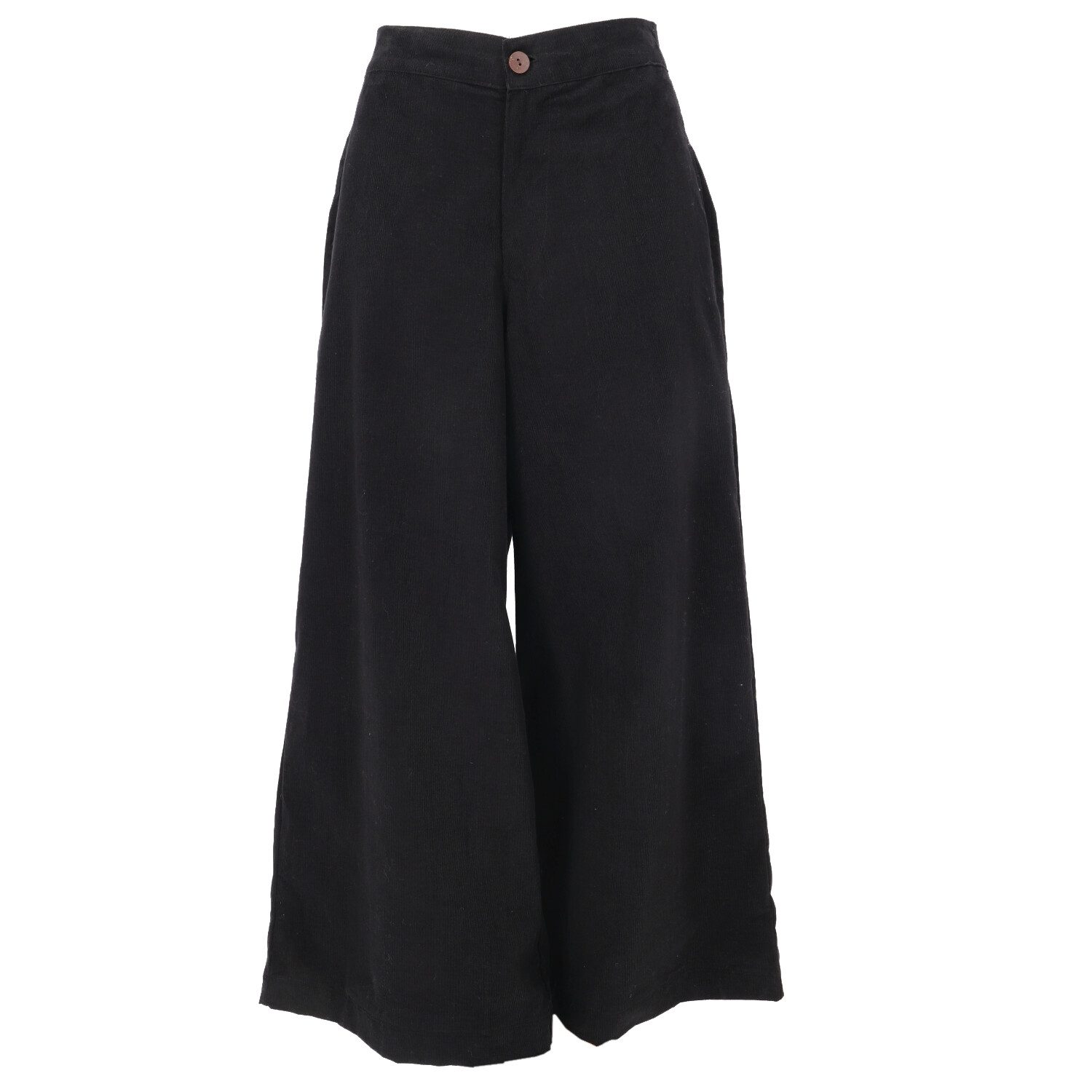 Relaxhose Cord Palazzohose, weite Cordhose, Schlaghose -..