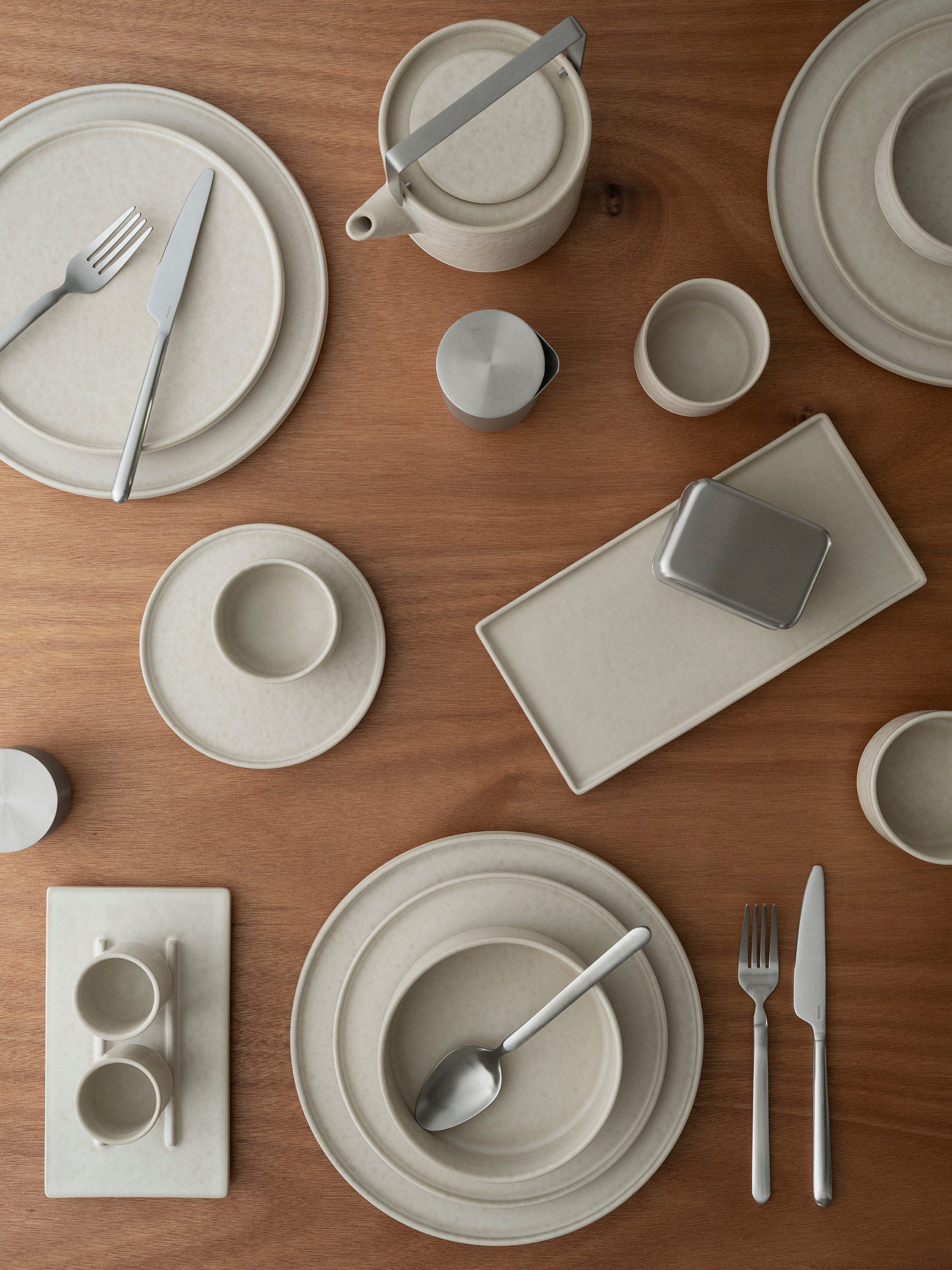 blomus Teller -MAKOTO- Beilagenteller, Dessertteller, Speiseteller: Modernes Design, (1 St), Zeitloser Beilagenteller, Matte Glasur, Unikat, Schwebend