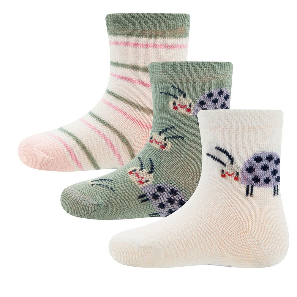 Socken Socken 3er Pack Marienkäfer