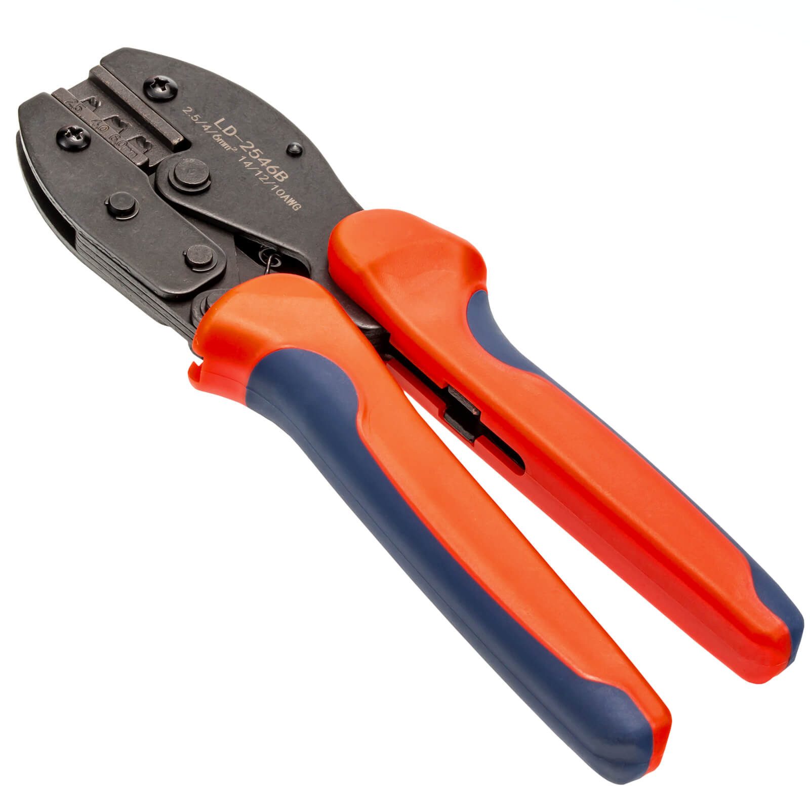 HB-DIGITAL Solaranlage Crimpzange für Solarkabel und Solarstecker 2,5/4/6mm² Werkzeug