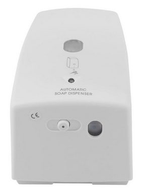 KS Handel 24 Seifenspender automatisch 500 ml Weiss oder Satin Infrarot Sensor Wandmontage