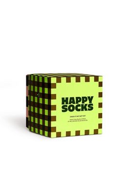 Happy Socks Freizeitsocken Happy Socks Geschenkbox CHECK IT OUT P000315 Mehrfarbig
