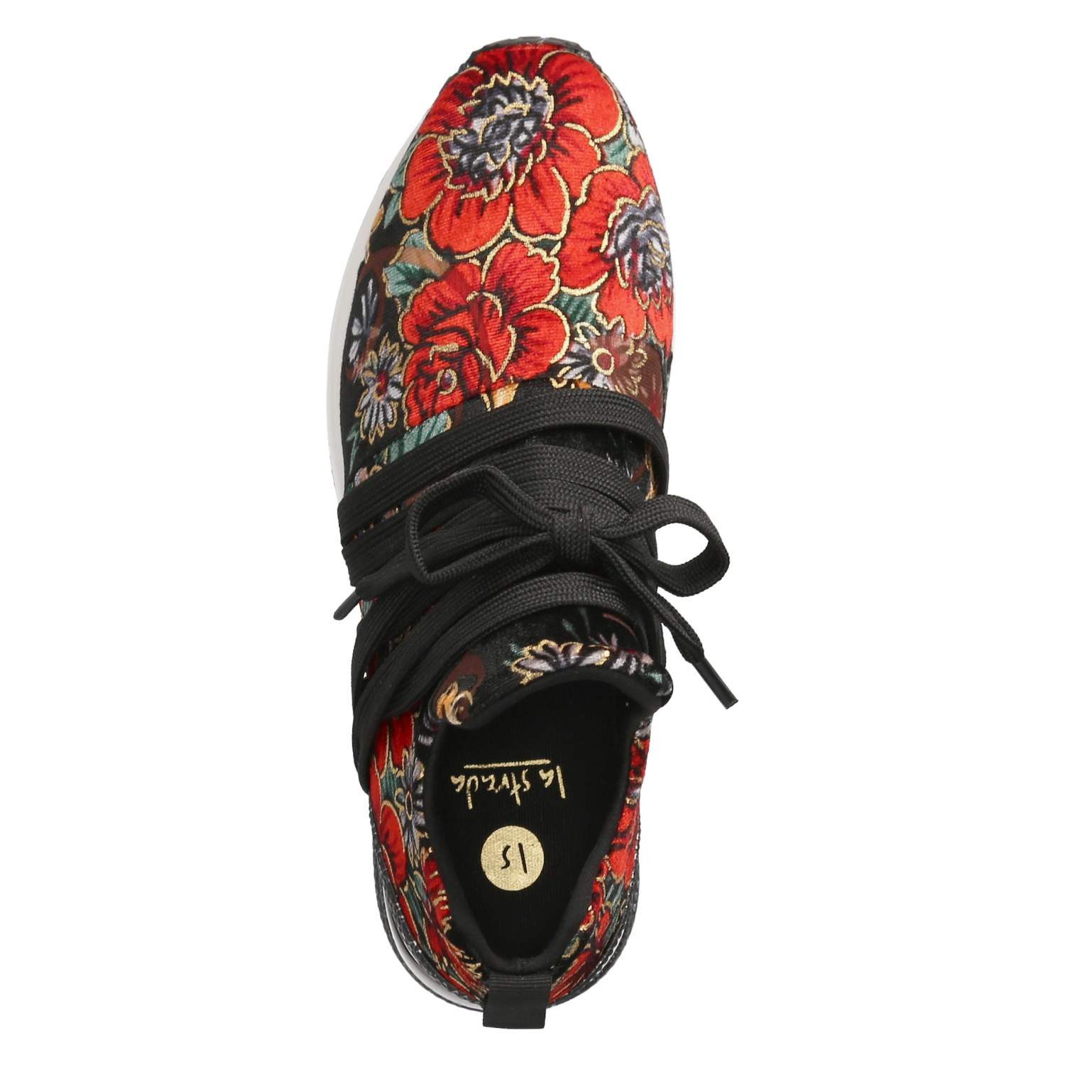 La Strada La Strada 1804189 4601 Damen Textil & Synthetik black Schnürschuh