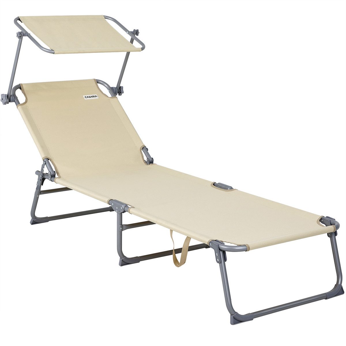 Casaria Gartenliege Hawaii, Klappbar Sonnenliege mit günstig online kaufen