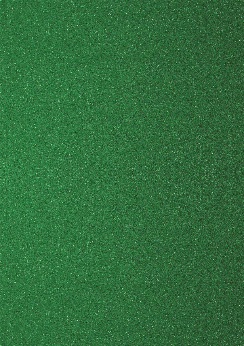 Heyda Karton Heyda 2118930006 Glitterkarton A4 dunkelgrün