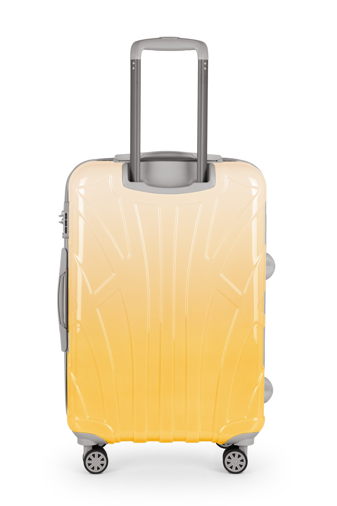 Suitline Koffer S1, 4 Rollen, mittelgroßer Hartschalen-Koffer Check-In Reisekoffer TSA 68 L