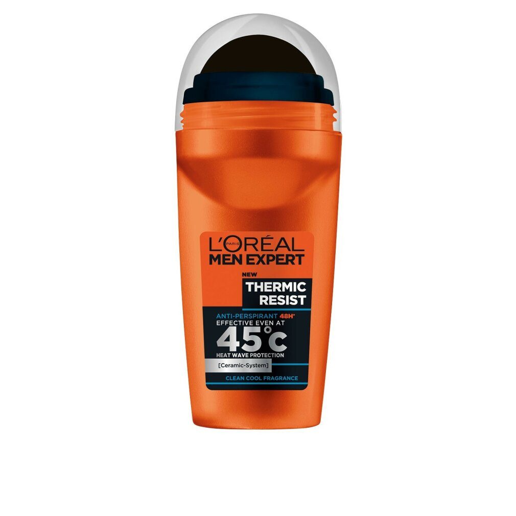 L'Oreal Deutschland Deo-Roller Men Expert Thermic Resist Anti-Transpirant Roll-On Deodorant