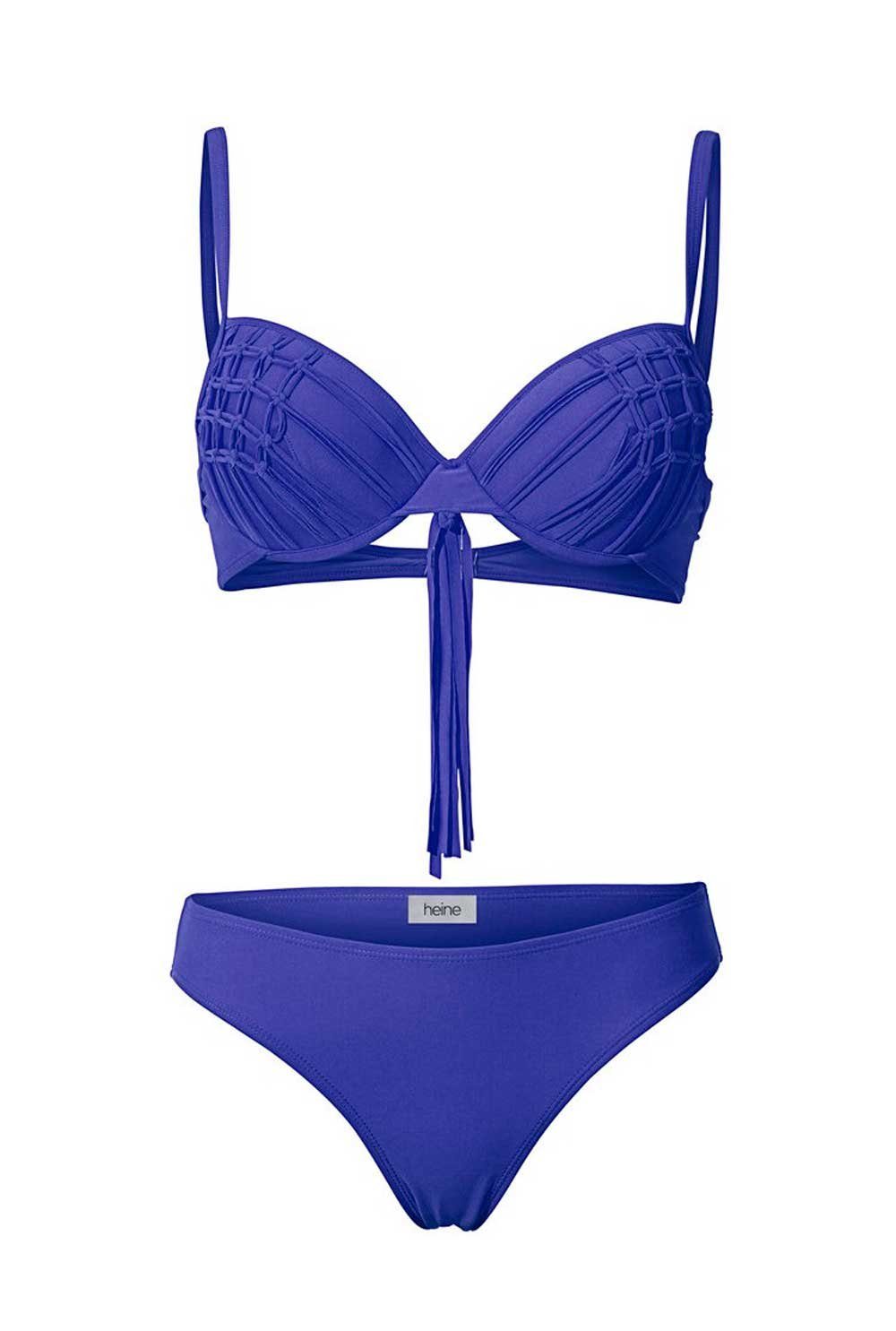 Heine Bügel-Bikini »Heine Damen Softcup-Bikini, blau« online kaufen | OTTO
