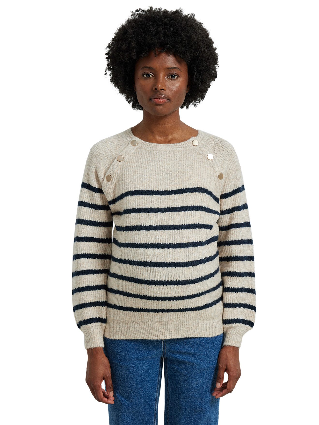 vertbaudet С коротким рукавом Umstands-Pullover im Matrosenlook