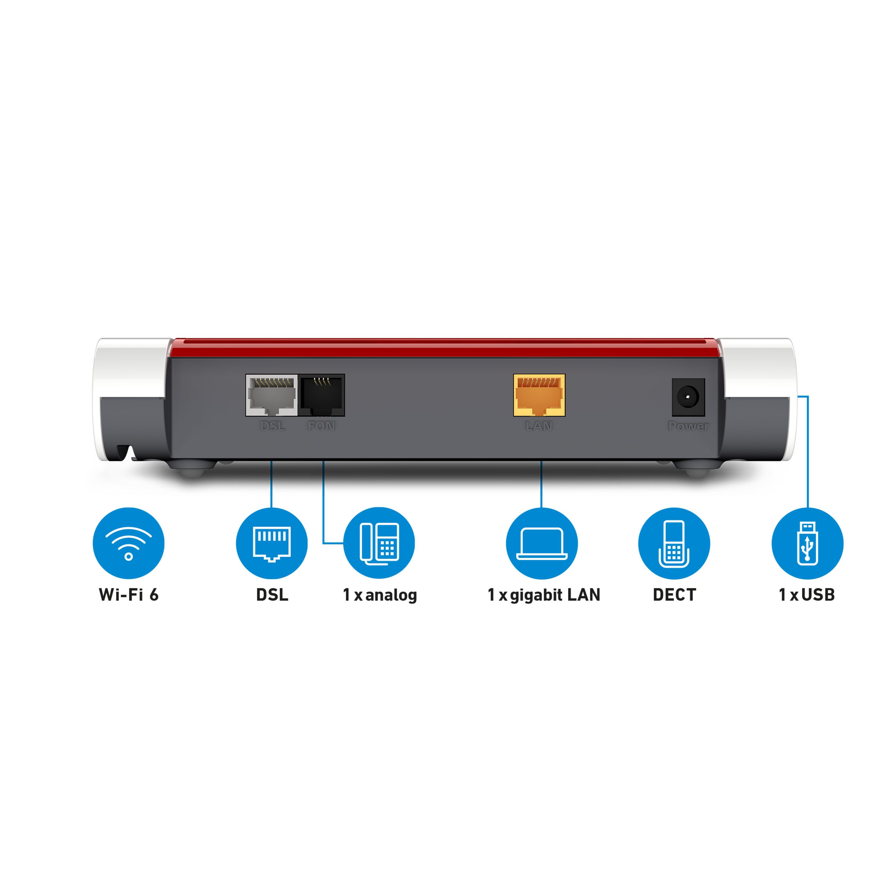 Fritz! FRITZ!Box 7510 WLAN-Router