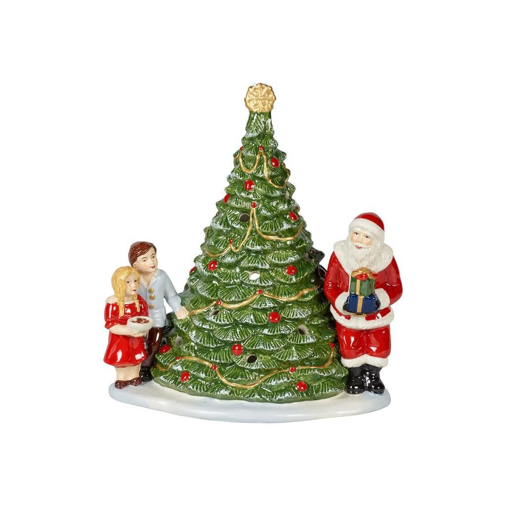 Villeroy & Boch Dekoobjekt Christmas Toys Dekofigur Santa am Baum (1 St)