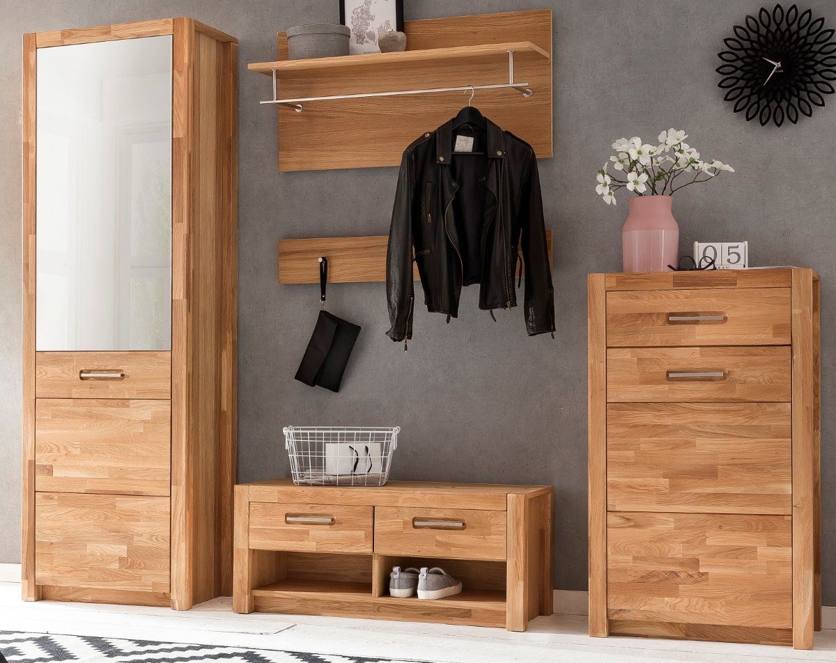bv-vertrieb Шкафы-Set Flurgarderobe Garderobe Wildeiche Шкафыset - (4055)