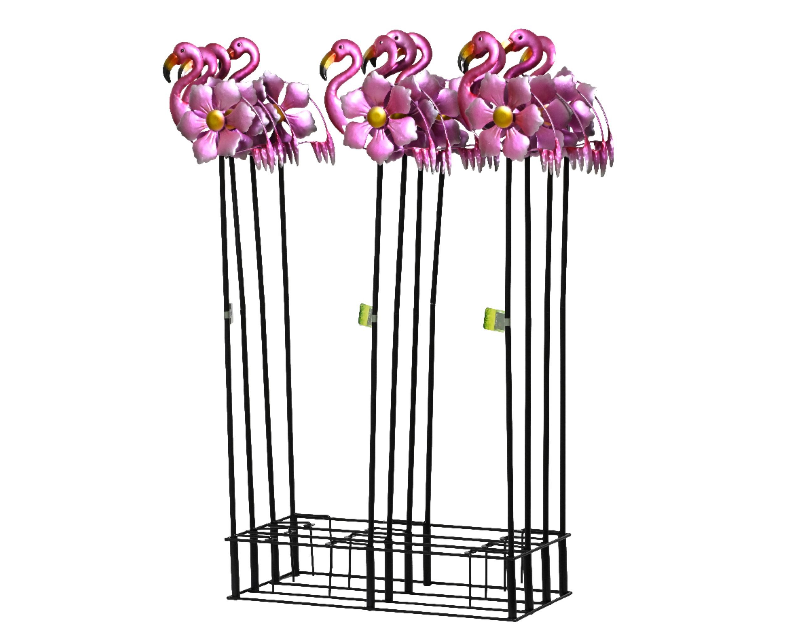 Decoris season decorations Gartenstecker Dekofigur Flamingo günstig online kaufen