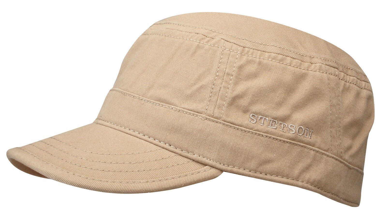 Stetson Army Cap Gosper Cotton Komplett geschlossen