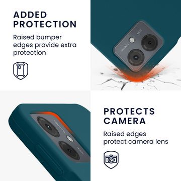 kwmobile Handyhülle Hülle für Motorola Moto G14, Hülle Silikon gummiert - Handyhülle - Handy Case Cover