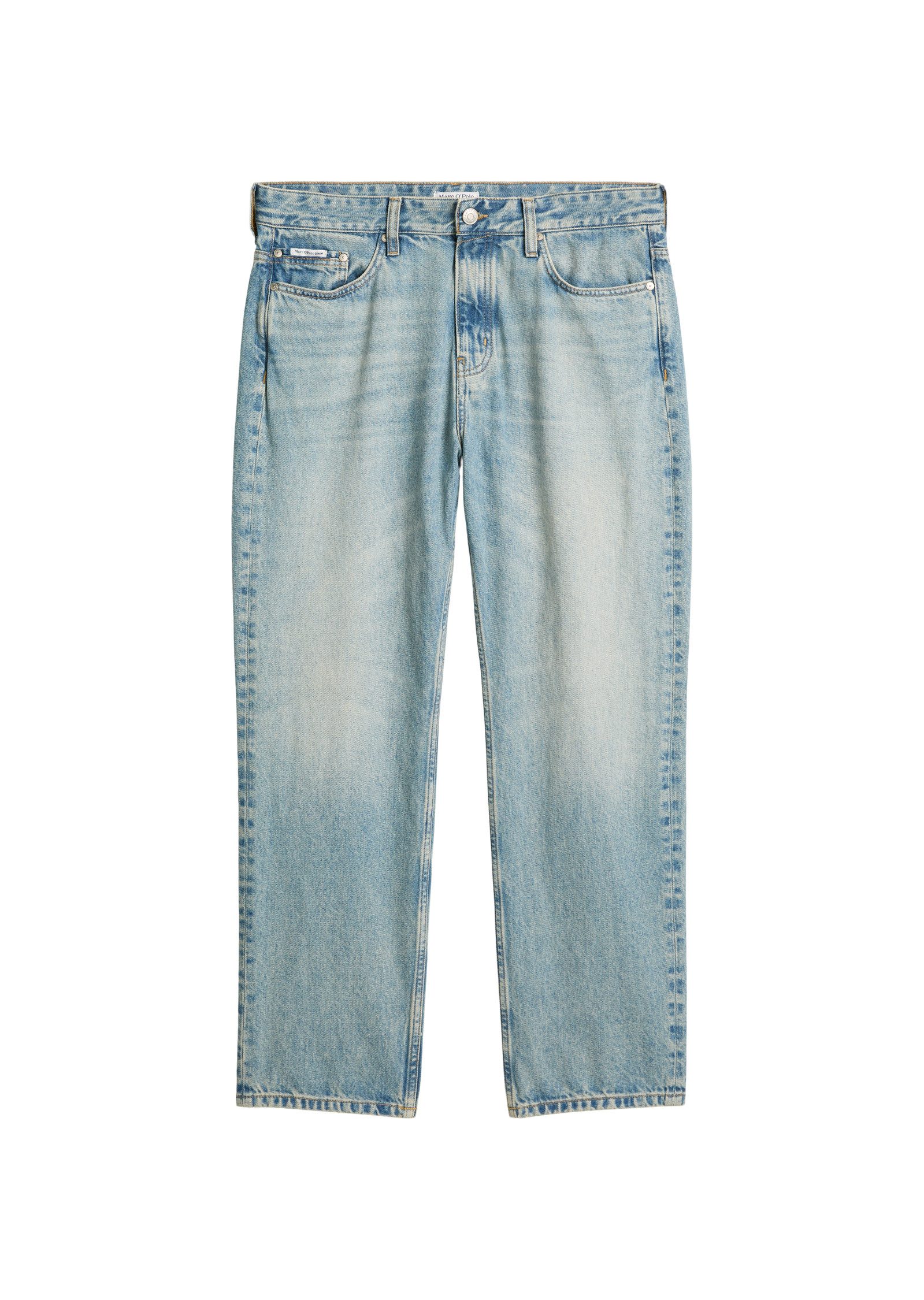 Relax-fit-Jeans aus reiner Bio-Baumwolle
